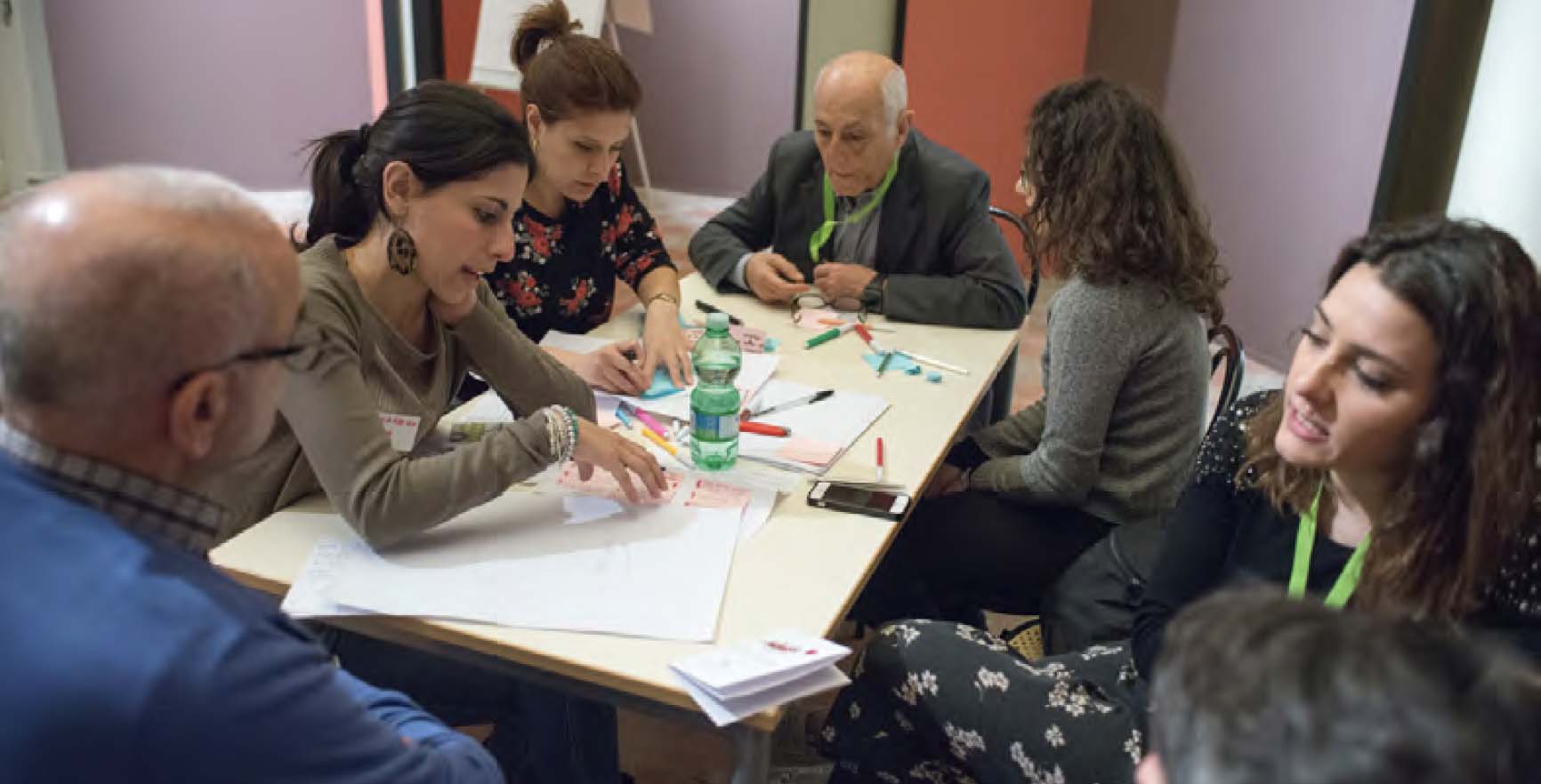 I workshop per la co-creazione di servizi innovativi durante l'evento UN Urban Thinkers Campus organizzato da PUSH e il Comune di Palermo nel 2017