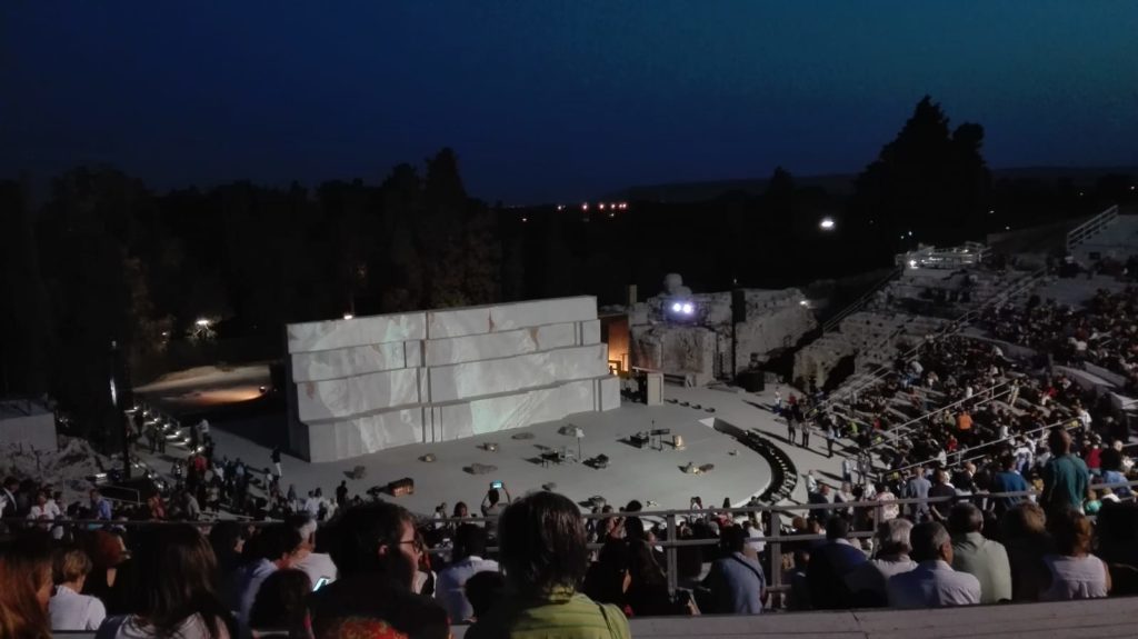 un'immagine dello spettacolo di camilleri