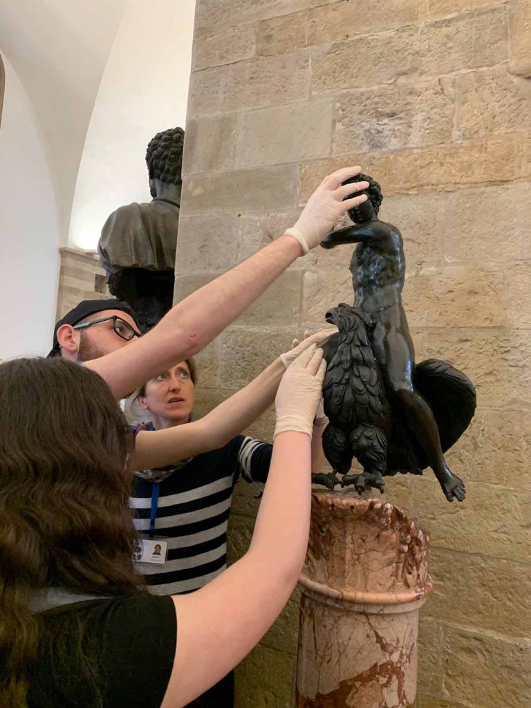 Zeus e Ganimede, Benvenuto Cellini. Museo del Bargello