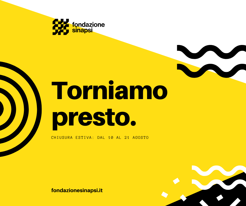 chiusura estiva dal 10 al 21 agosto 2020