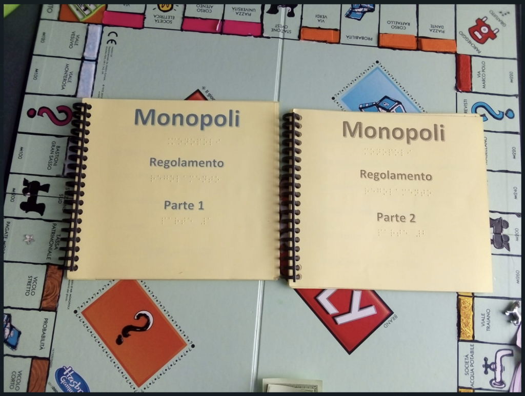 Monopoly accessibile, regolamento