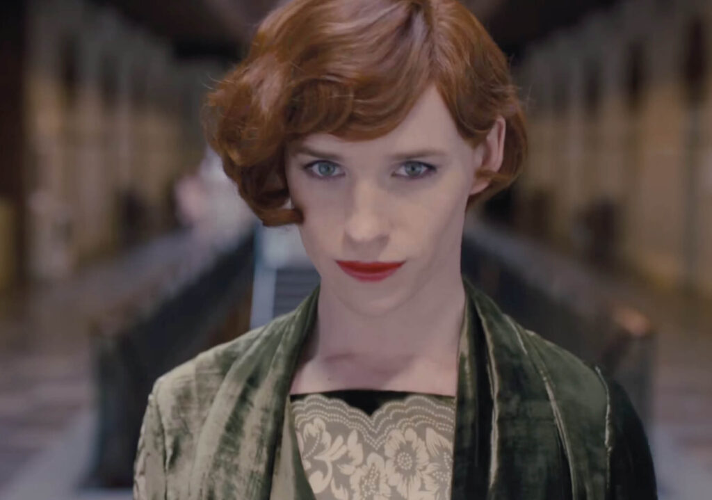 Una scena tratta dal film the danish girl che ritrae la protagonista