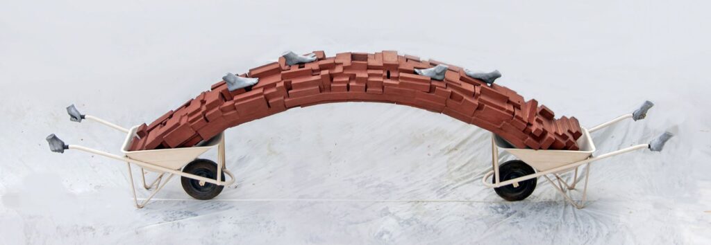 "Antipodi" - Installazione scultorea di Enzo Palumbo