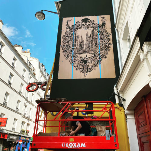 Logan Hicks, Paris to New York Portal