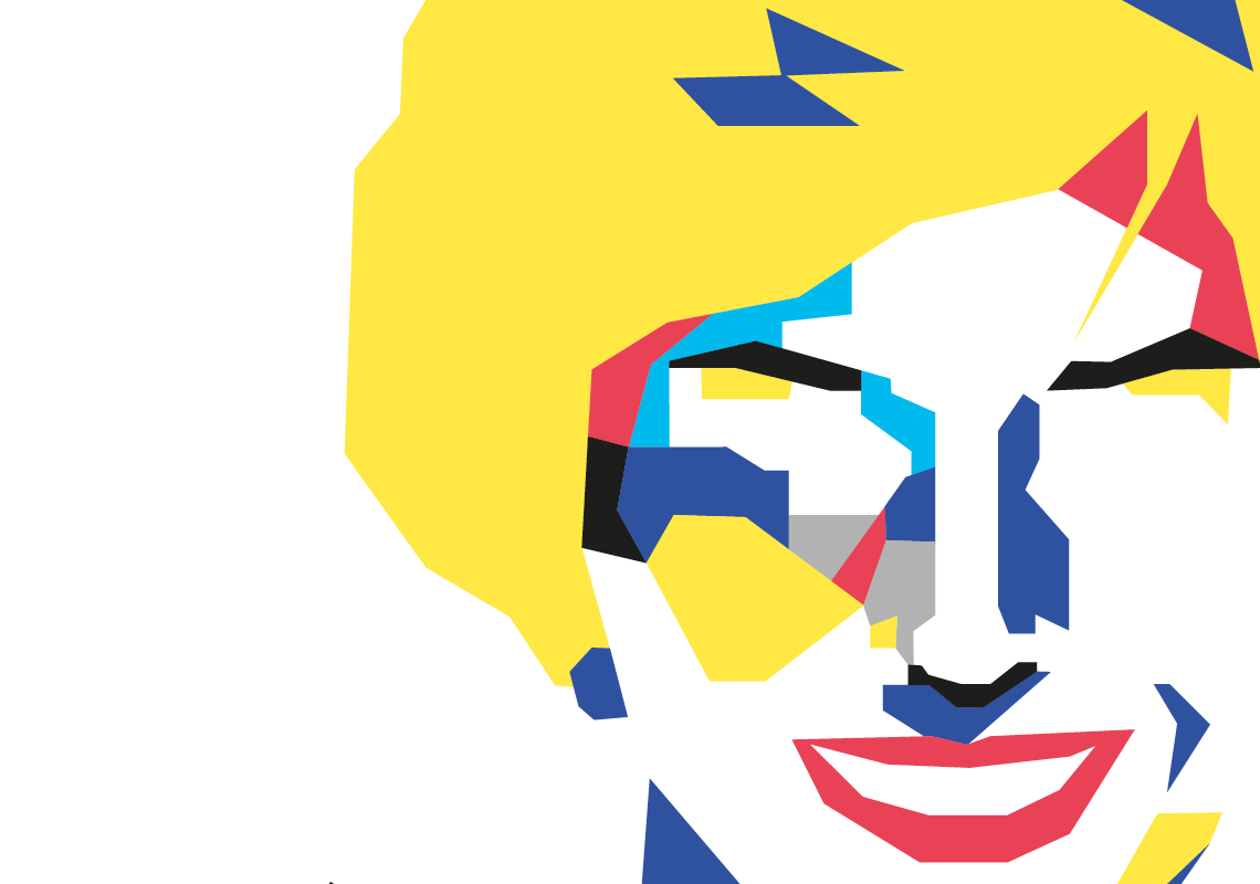 Dettaglio di copertina, Omaggio a Lady Diana, Illustrazione di Bruna Pallante