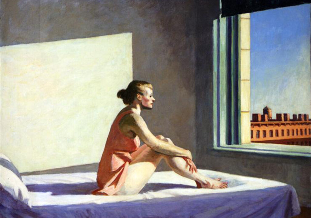 Edward Hopper: Morning sun — 1952