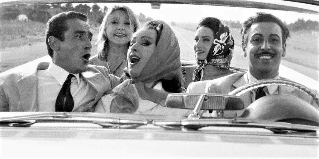Una scena dal film ”Il gaucho” (1964)