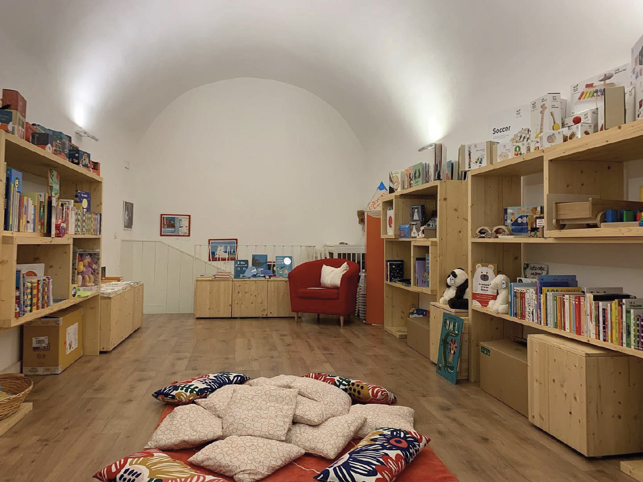 Libreria Bibi - veduta della stanza