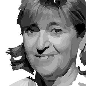 Immagine grafica del primo piano dell’autrice Paola Landi