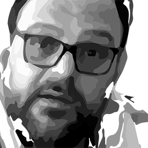Immagine grafica del primo piano dell’autore Paolo Landi