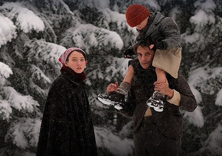 Una scena del film Vermiglio