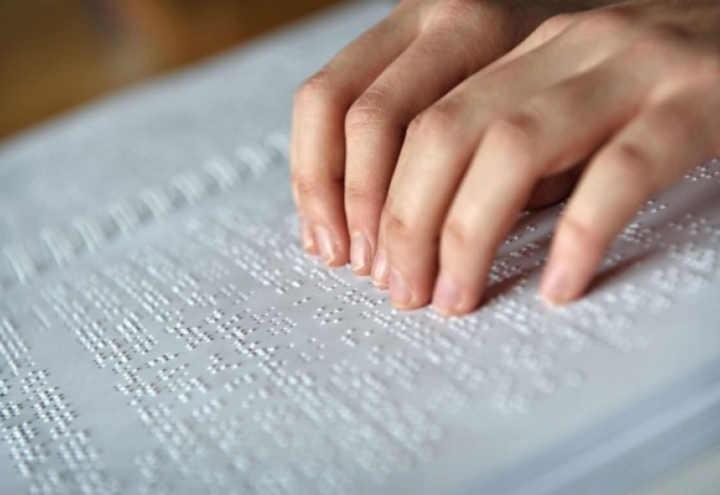 Lettura codice Braille